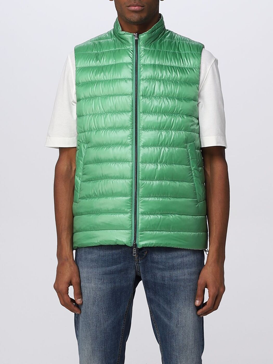 إ HERNO  ٥  ꡼ Vests PI001008U12017 Green  ̵ åԥ̵ 2...