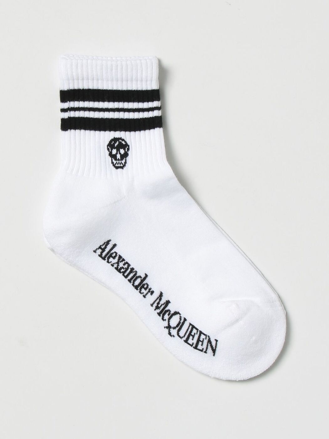 【本日5の付く日ポイント4倍!】 ALEXANDER MCQUEEN アレキサンダー マックイーン ホワイト White ソックス レディース 春夏2023 6454233D17QW 【関税・送料無料】【ラッピング無料】 gi