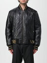 ヴェルサーチ ジーンズ クチュール VERSACE JEANS COUTURE ジャケット メンズ ブラック Jackets 75GAVP0675UPP06 Black 関税 送料無料 ラッピング無料 2024AW gi