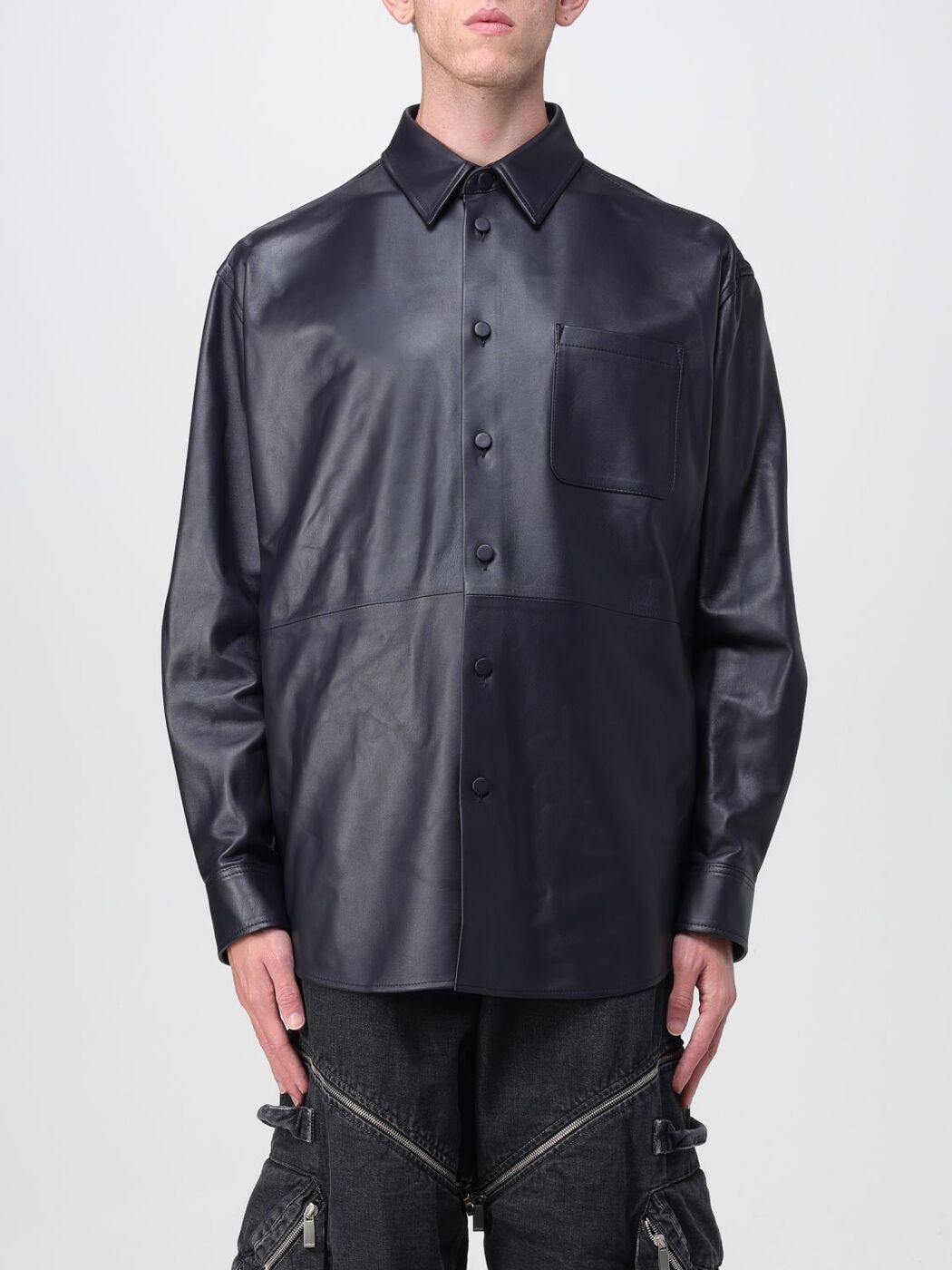 1000OFF!! եۥ磻 OFF WHITE   ֥롼 Shirts OMJE010F23LEA001 ...