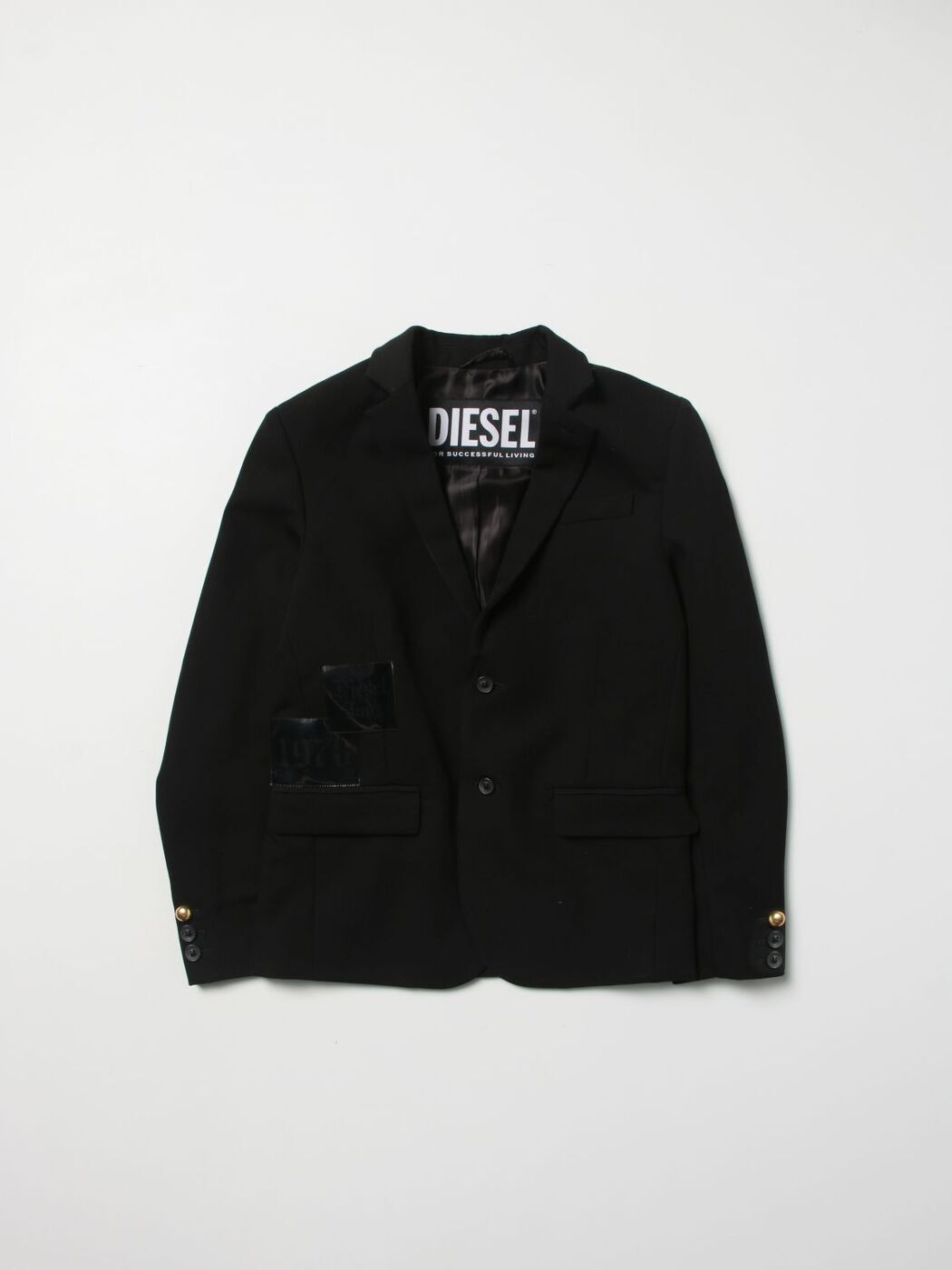ディーゼル DIESEL ボンバージャケット ジャケット ボーイズ ブラック Bomber jack