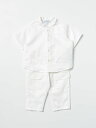 エンポリオ・アルマーニ EMPORIO ARMANI セットアップ オールインワン ボーイズ ホワイト Jumpsuits 3LHVJ54N6GZ White 関税 送料無料 ラッピング無料 2022SS gi