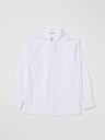 ドルチェ&ガッバーナ DOLCE&GABBANA シャツ ボーイズ ホワイト Casual shirts L43S91FU5HW White 関税 送料無料 ラッピング無料 2024AW gi