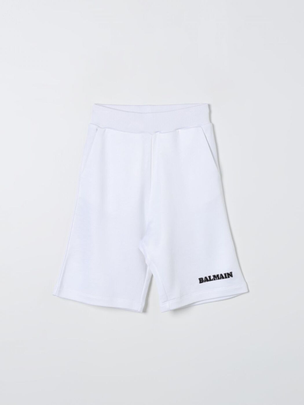 BALMAIN バルマン ホワイト White ショーツ ボーイズ 春夏2024 BU6Q39Z1869 【関税・送料無料】【ラッピング無料】 gi