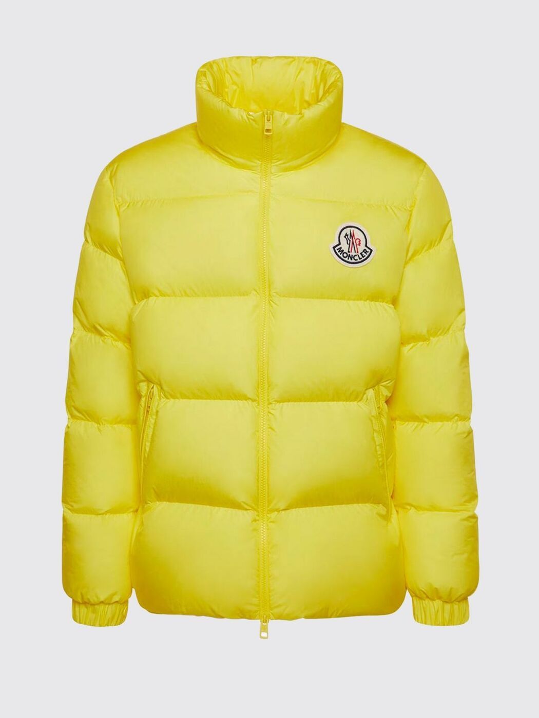 【土日限定クーポン配布中！】 MONCLER モンクレール イエロー Yellow ジャケット メンズ 秋冬2023 1A000155396L 【関税・送料無料】【ラッピング無料】 gi