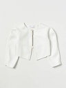 モナリザ MONNALISA バイカージャケット ジャケット ガールズ Biker jackets 71A1021404 Yellow Cream 関税 送料無料 ラッピング無料 2023SS gi