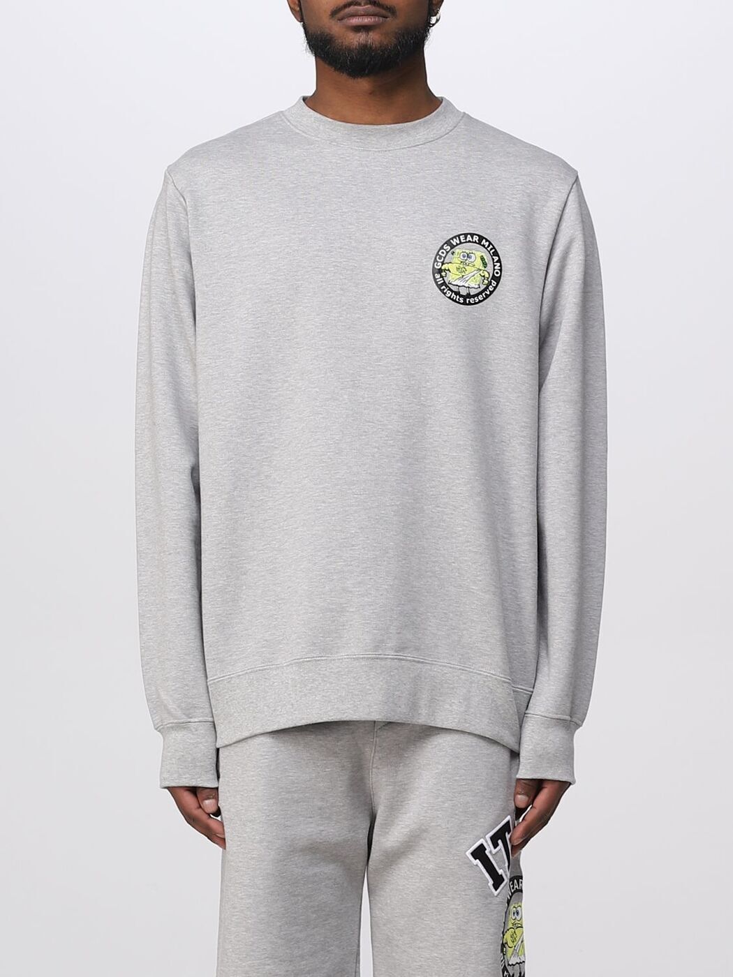 ǥ GCDS åȥ ȥ졼ʡ  졼 Sweatshirts SB23U110173 Grey  ...
