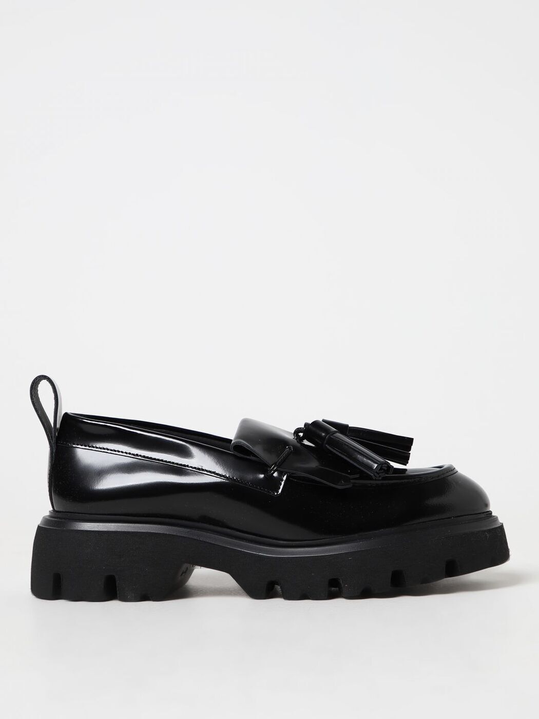 २ MSGM ե ǥ ֥å Loafers 3541MDS151587 Black  ̵ å...
