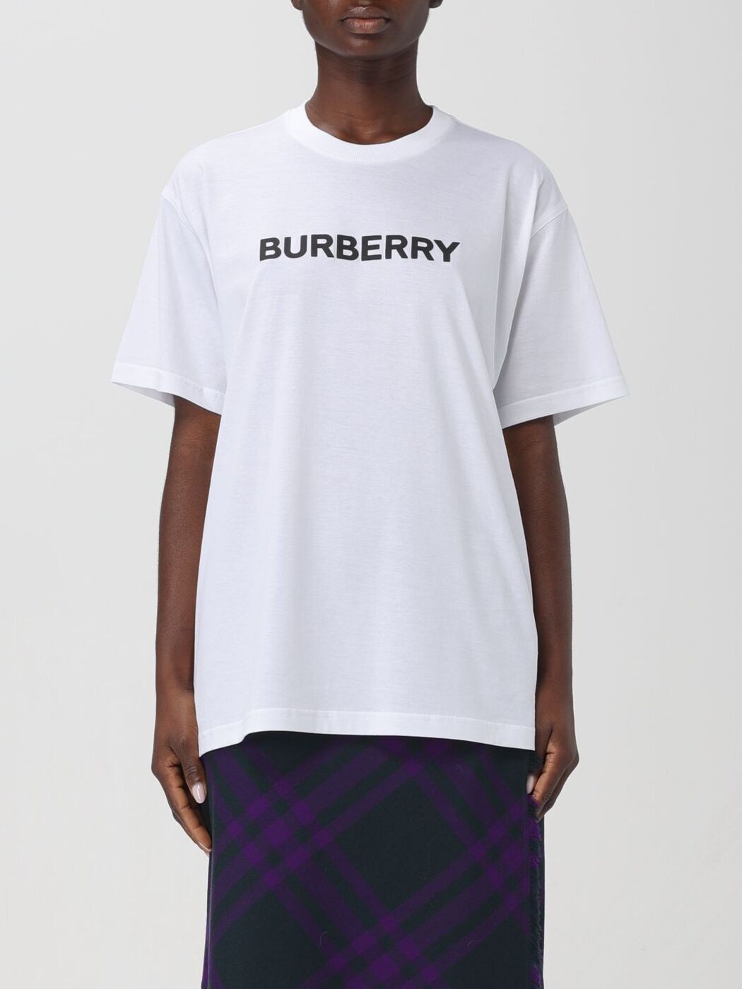 BURBERRY バーバリー ホワイト White Tシャツ レディース 春夏2024 8084234 【関税・送料無料】【ラッピング無料】 gi