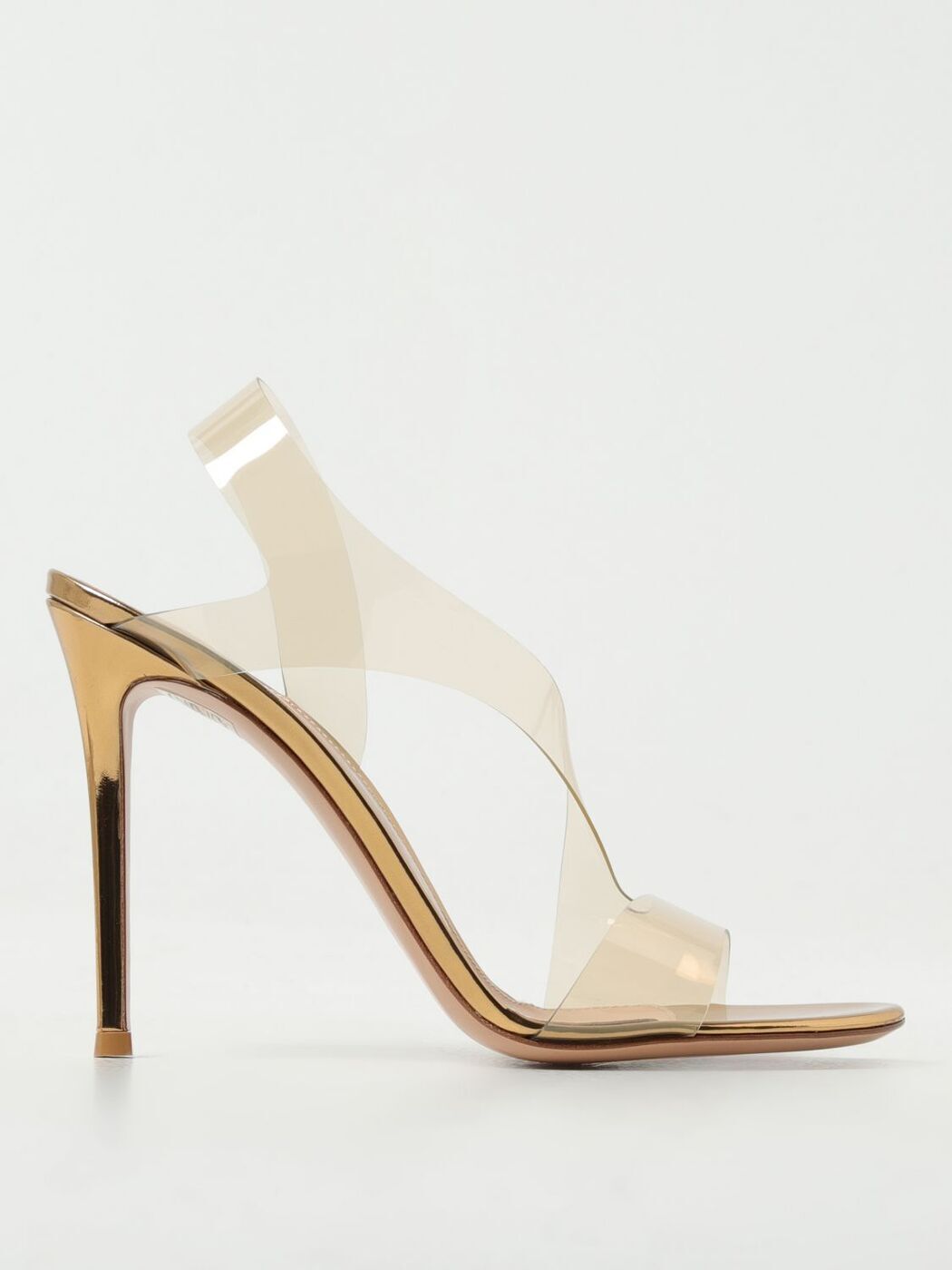 GIANVITO ROSSI ジャンヴィトロッシ ゴールド Gold サンダル レディース 春夏2024 G3184115RICGME 【関税・送料無料】【ラッピング無料】 gi