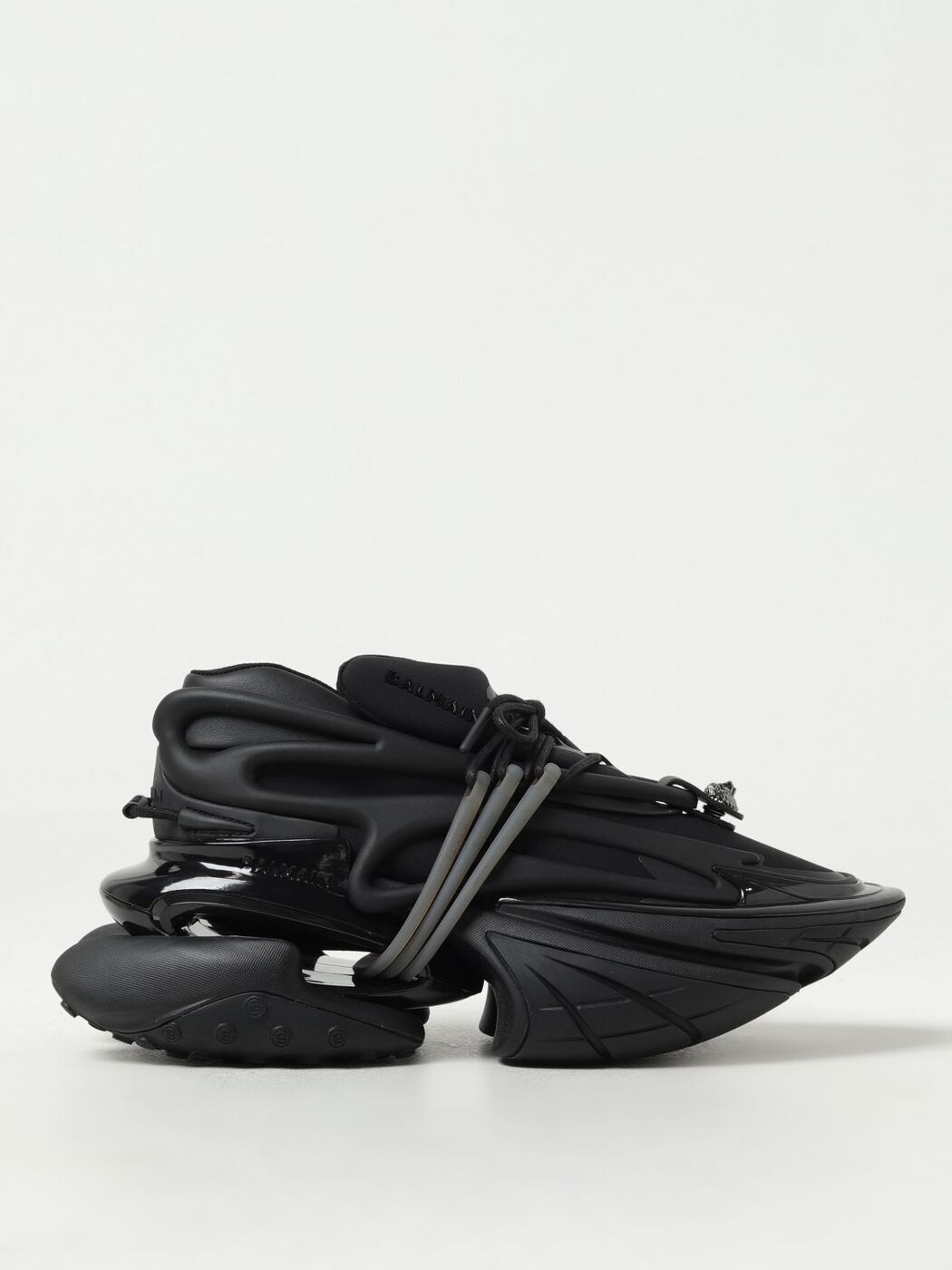 【本日ポイント最大4倍!!】 バルマン BALMAIN スニーカー メンズ ブラック Sneaker ...