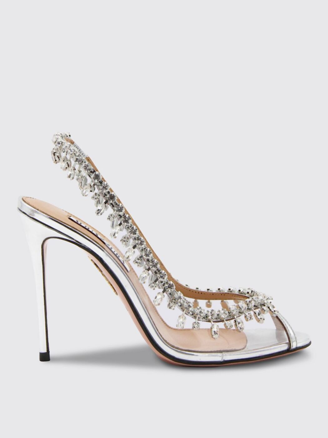 アクアズーラ AQUAZZURA サンダル レディース シルバー Sandals TEMHIGSCSPP Silver 関税 送料無料 ラッピング無料 2025SS giのサムネイル