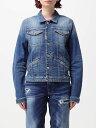 【15,000円以上ご購入で1,000円OFF！】 DSQUARED2 ディースクエアード ブルー Blue ジャケット レディース 春夏2024 S75AM1032S30342 【関税・送料無料】【ラッピング無料】 gi