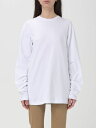 【10周年記念クーポン！P4倍！】 SPORTMAX スポーツマックス ホワイト White Tシャツ レディース 春夏2024 2412971021600 【関税・送料無料】【ラッピング無料】 gi