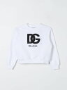 ドルチェ&ガッバーナ DOLCE&GABBANA クルーネックジャンパー ニットウェア ボーイズ ホワイト Crew neck jumpers L4JWHZG7L4N White 関税 送料無料 ラッピング無料 2024SS gi