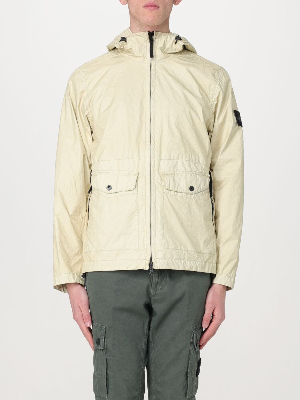 ストーンアイランド STONE ISLAND ストーン アイランド ベージュ Beige ジャケット メンズ 春夏2024 41123 【関税・送料無料】【ラッピング無料】 gi