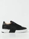 【三連休限定1000円OFF】 フィリップ プレイン PHILIPP PLEIN スニーカー メンズ ブラック Sneakers FABSUSC0263PLE010N Black 関税 送料無料 ラッピング無料 2025SS gi