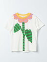【三連休限定1000円OFF】 ステラマッカートニー STELLA MCCARTNEY ロングスリーブTシャツ Tシャツ ガールズ Long sleeve t-shirts TU8A31Z0434 Yellow Cream 関税 送料無料 ラッピング無料 2024SS gi