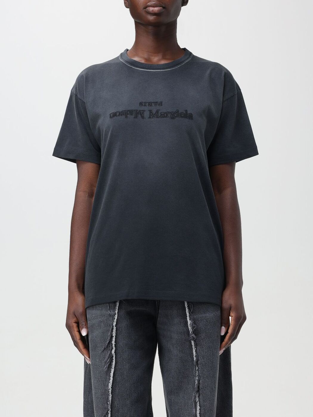 【土日限定クーポン配布中！】 MAISON MARGIELA メゾン マルジェラ Tシャツ レディース 春夏2024 S51GC0526S20079 【関税・送料無料】【ラッピング無料】 gi