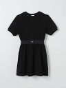 【1000円OFFクーポン配布中!】 ドルチェ&ガッバーナ DOLCE&GABBANA ロングドレス ドレス ガールズ ブラック Long dresses L5JD8OG7M4U Black 関税 送料無料 ラッピング無料 2025SS gi