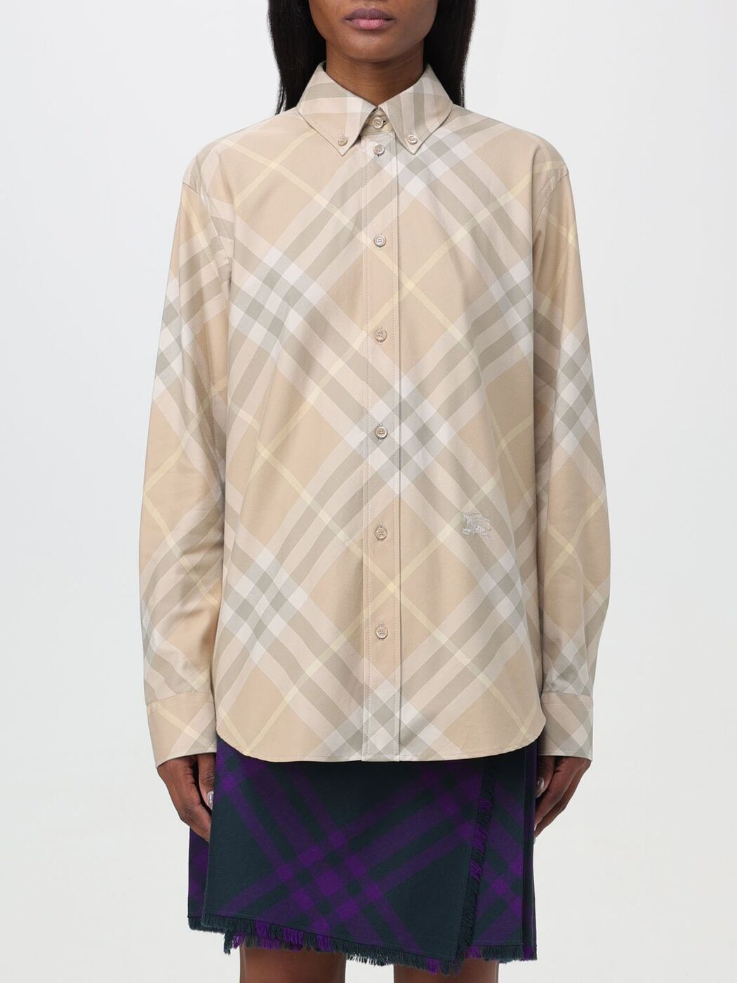 СХ꡼ BURBERRY  ǥ ١ Shirts 8083594 Beige  ̵ åԥ̵ 202...