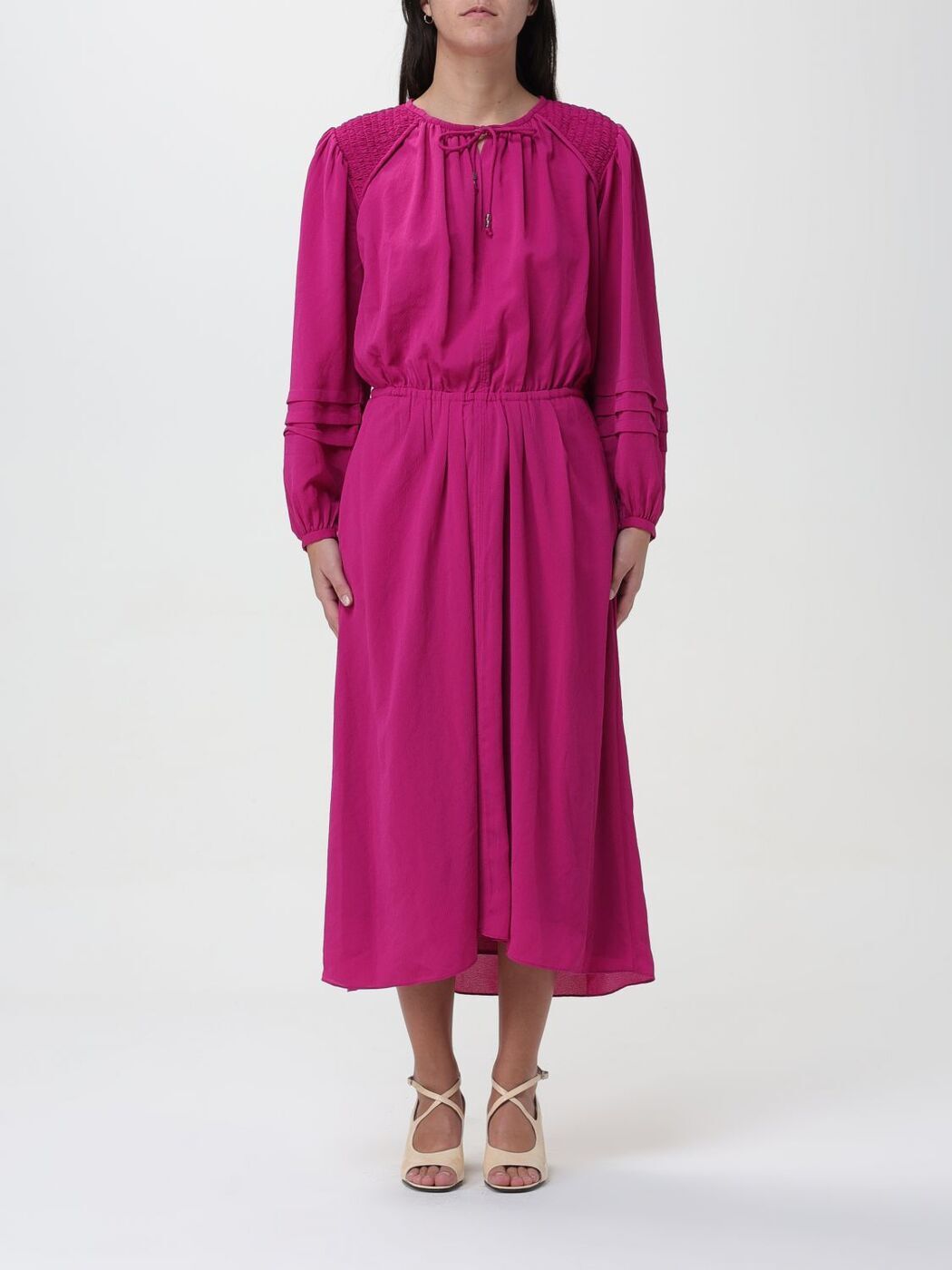 ISABEL MARANT ETOILE ٥ ޥ ȥ ѡץ Fuchsia ɥ쥹 ǥ ղ2024 RO0327FAB1J05E ڴǡ̵ۡڥåԥ̵ gi