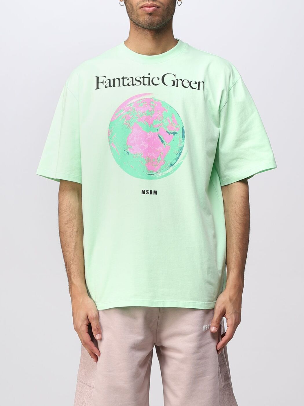 Tシャツ・カットソー MSGM Men T-shirt Green 3740MM100247586 37 楽天市場】MSGM(カラーグリーン)(Tシャツ・カットソー