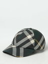 【15,000円以上ご購入で1,000円OFF！】 BURBERRY バーバリー グリーン Green 帽子 メンズ 春夏2024 8082669 【関税・送料無料】【ラッピング無料】 gi