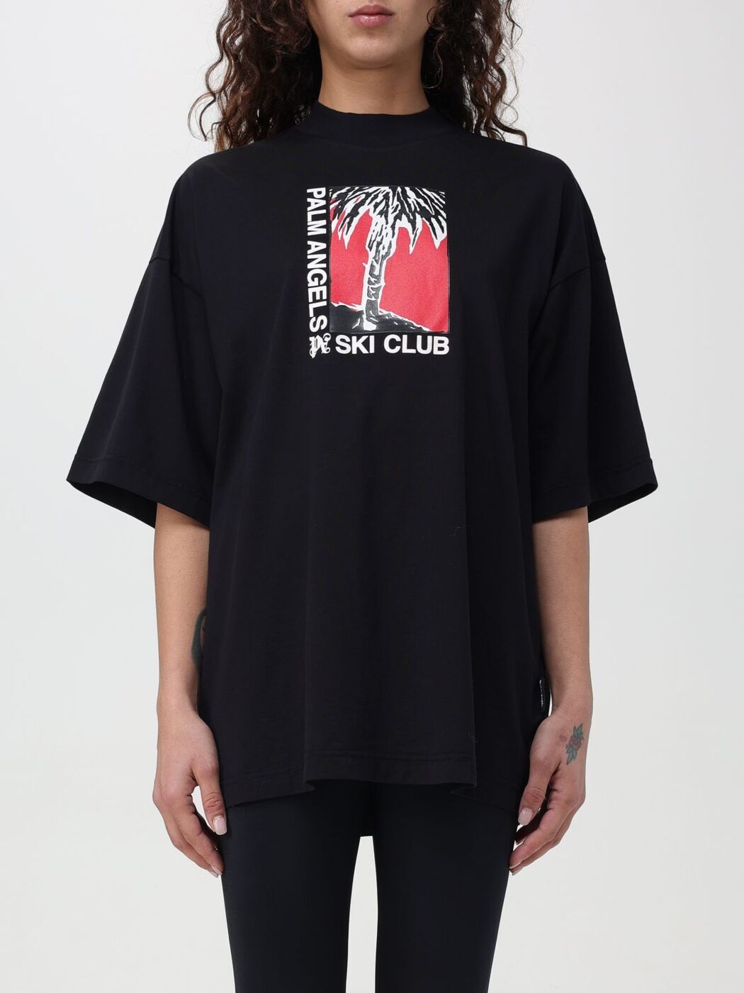 【パームエンジェルス】シックロゴスリム 半袖Tシャツ ブラック 楽天市場】Palm Angels パーム エンジェルス Tシャツ