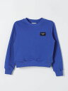 【1000円OFFクーポン配布中!】 ドルチェ&ガッバーナ DOLCE&GABBANA クルーネックジャンパー ニットウェア ボーイズ ブルー Crew neck jumpers L4GWIFG7M4R Blue 関税 送料無料 ラッピング無料 2024SS gi