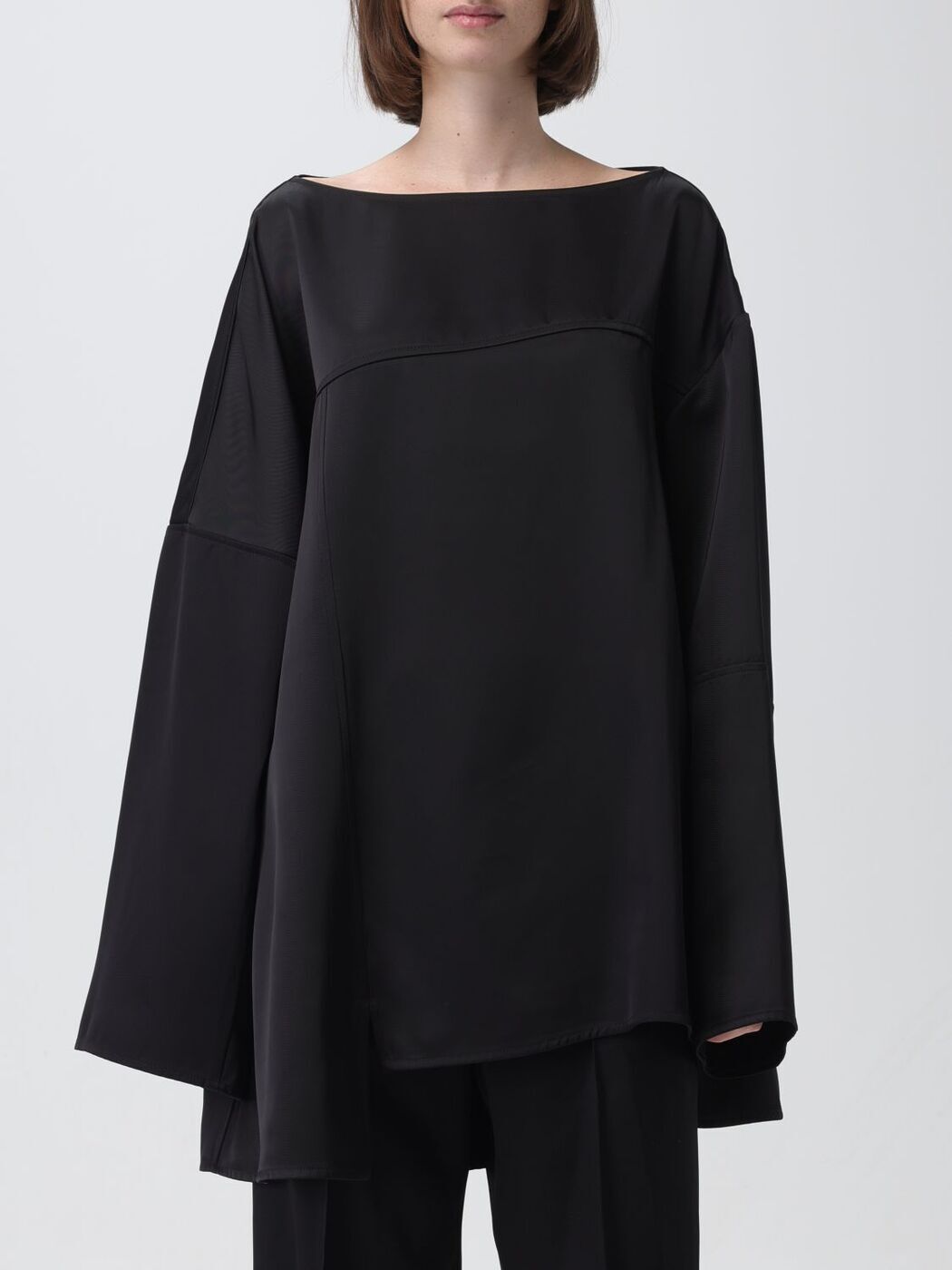 【土日限定クーポン配布中！】 JIL SANDER ジルサンダー ブラック Black トップス レディース 春夏2024 J01NC0135J65112 【関税・送料無料】【ラッピング無料】 gi