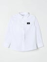 【1000円OFFクーポン配布中!】 ドルチェ&ガッバーナ DOLCE&GABBANA シャツ ボーイズ ホワイト Casual shirts L43S96G7M4A White 関税 送料無料 ラッピング無料 2024SS gi