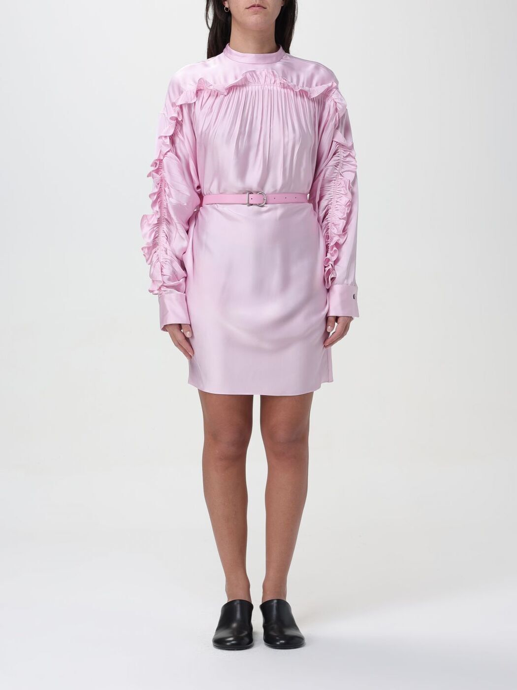 【土日限定クーポン配布中！】 JIL SANDER ジルサンダー ピンク Pink ドレス レディース 春夏2024 J02CT0342J65022 【関税・送料無料】【ラッピング無料】 gi