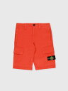 ストーン アイランド STONE ISLAND JUNIOR ショートパンツ パンツ ショーツ ボーイズ オレンジ Shorts L0210 Orange 関税 送料無料 ラッピング無料 2024SS gi