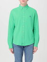 【15,000円以上ご購入で1,000円OFF！】 POLO RALPH LAUREN ポロ ラルフ ローレン グリーン Green シャツ メンズ 春夏2024 710654408123 【関税・送料無料】【ラッピング無料】 gi