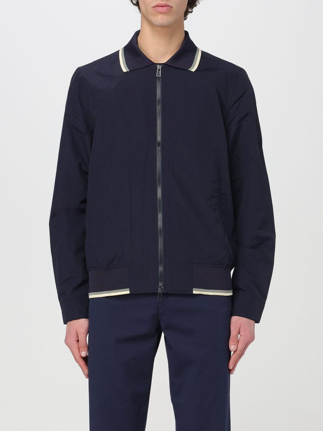 ポールスミス 【土日限定クーポン配布中！】 PAUL SMITH ポールスミス ブルー Blue ジャケット メンズ 春夏2024 M2R697YM21958 【関税・送料無料】【ラッピング無料】 gi