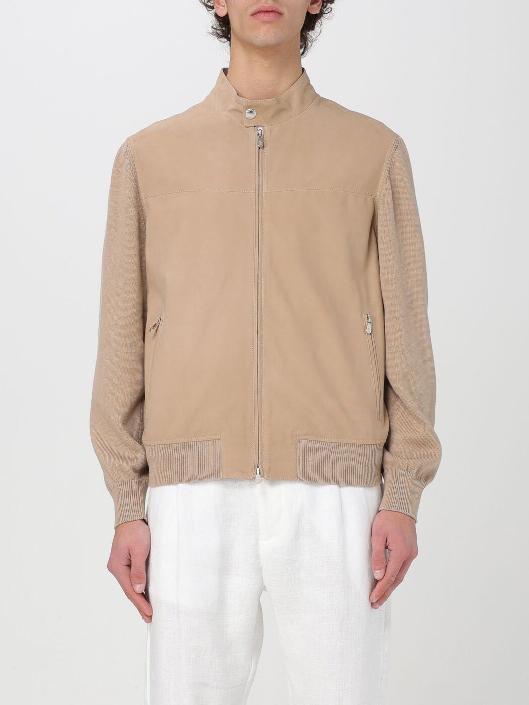 【土日限定クーポン配布中！】 BRUNELLO CUCINELLI ブルネロ クチネリ ベージュ Beige ジャケット メンズ 春夏2024 MPNAB1938 【関税・送料無料】【ラッピング無料】 gi