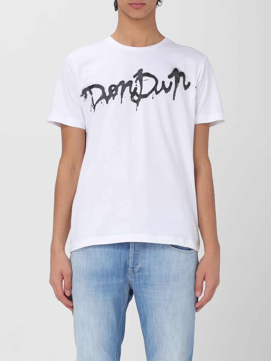 【土日限定クーポン配布中！】 DONDUP ドンダップ ホワイト White Tシャツ メンズ 春夏2024 US198JF0309UHN6 【関税・送料無料】【ラッピング無料】 gi