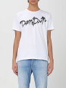 【15,000円以上1,000円OFF!!】 DONDUP ドンダップ ホワイト White Tシャツ メンズ 春夏2024 US198JF0309UHN6 【関税・送料無料】【ラッピング無料】 gi