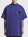 【15,000円以上1,000円OFF!!】 BALENCIAGA バレンシアガ ブルー Blue Tシャツ メンズ 春夏2024 712398TNVG1 【関税・送料無料】【ラッピング無料】 gi