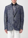  ETRO エトロ ブルー Blue ジャケット メンズ 春夏2024 MRNA000299TTE14  gi