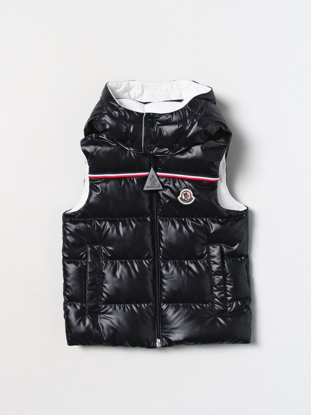 【土日限定クーポン配布中！】 MONCLER モンクレール ブルー Blue ベスト ベビーユニセックス 秋冬2023 1A00007595ZJ 【関税・送料無料】【ラッピング無料】 gi