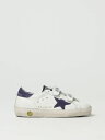 【15,000円以上1,000円OFF!!】 GOLDEN GOOSE ゴールデングース ホワイト White シューズ ボーイズ 春夏2024 GYF00111F00041810304 【関税・送料無料】【ラッピング無料】 gi