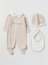 FENDI KIDS フェンディ ベージュ Beige ファッション小物 ベビーユニセックス 秋冬2023 BUK110ST8 【関税・送料無料】【ラッピング無料】 gi