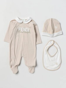 【15,000円以上1,000円OFF!!】 FENDI KIDS フェンディ ベージュ Beige ファッション小物 ベビーユニセックス 秋冬2023 BUK110ST8 【関税・送料無料】【ラッピング無料】 gi