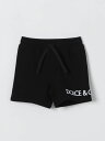 DOLCE&GABBANA ドルチェ&ガッバーナ ブラック Black ショートパンツ ベビーユニセックス 春夏2024 L1JQR9G7KU9 【関税・送料無料】【ラッピング無料】 gi