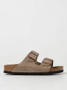 ビルケンシュトック BIRKENSTOCK フラットシューズ サンダル メンズ ブラウン Flat Shoes 552813 Brown 関税 送料無料 ラッピング無料 2025SS gi