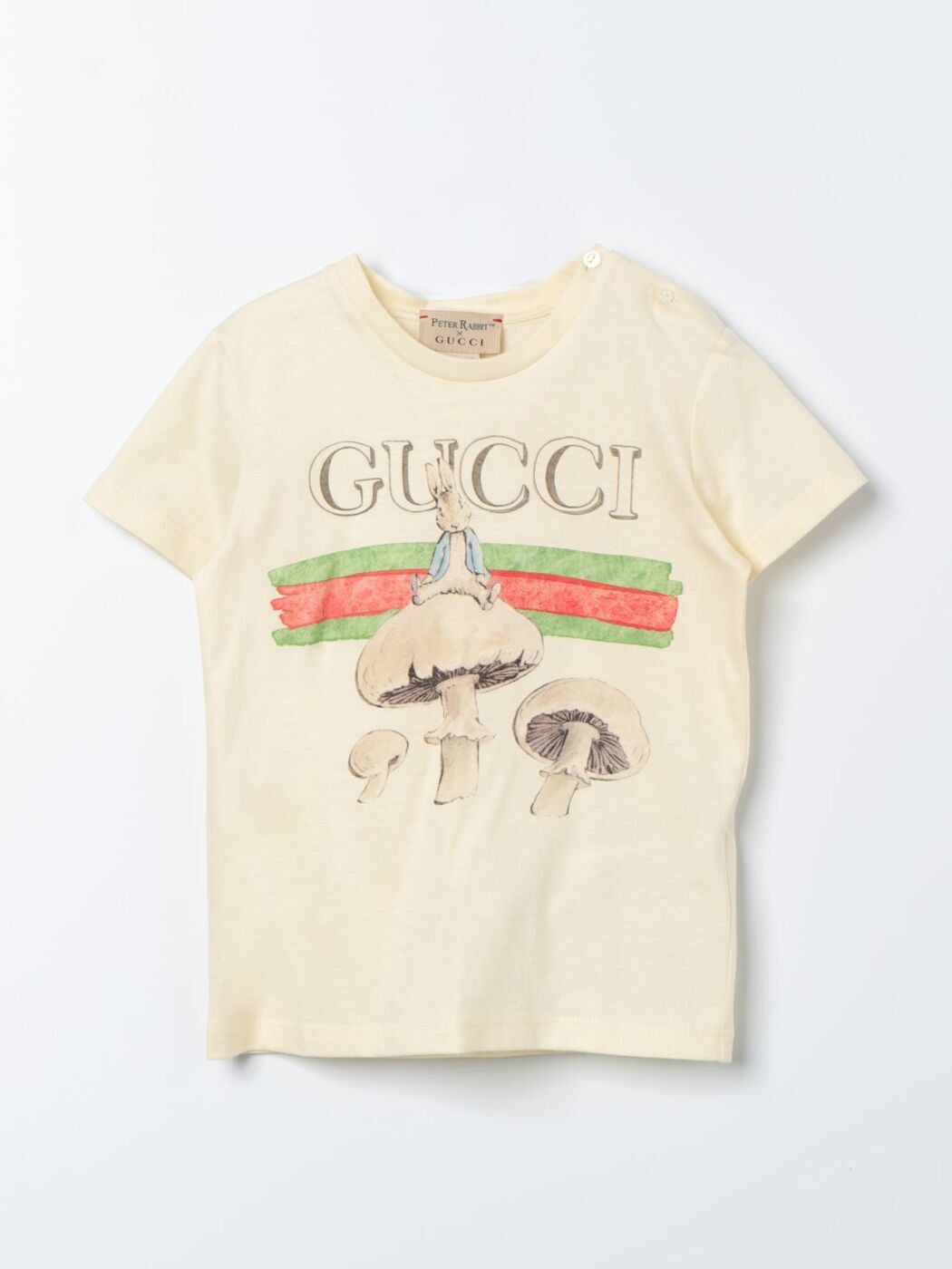 グッチ　ベビー服 【土日限定クーポン配布中！】 GUCCI グッチ ホワイト White トップス ベビーユニセックス 春夏2024 548034XJF6A 【関税・送料無料】【ラッピング無料】 gi