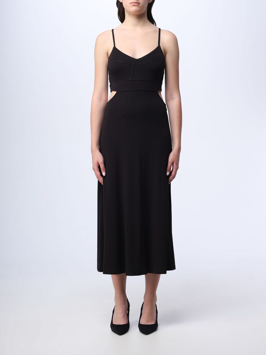 ݥȺ4!! ޥ륳 MICHAEL KORS ԡ ɥ쥹 ǥ ֥å Dresses MS381...