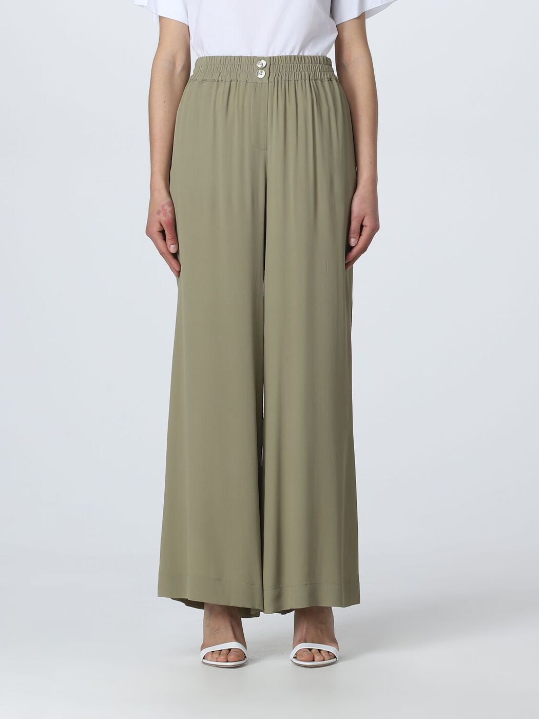 ߥ塼 SEMICOUTURE ܥ ѥ ǥ ꡼ Trousers S3SU28 Green  ̵ ...